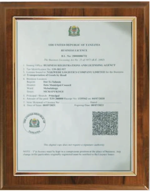 Business Licence